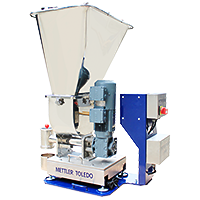 Platform scale spiral loss-in-weight scale